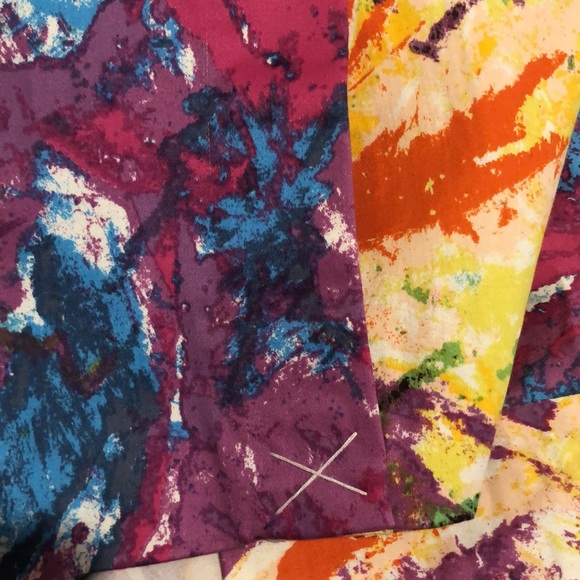 Spense Multicolored Dress Size 4 - Picture 4 of 10